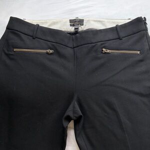 J. Crew Women’s Black Dress Pants with Side Zipper - Size 12